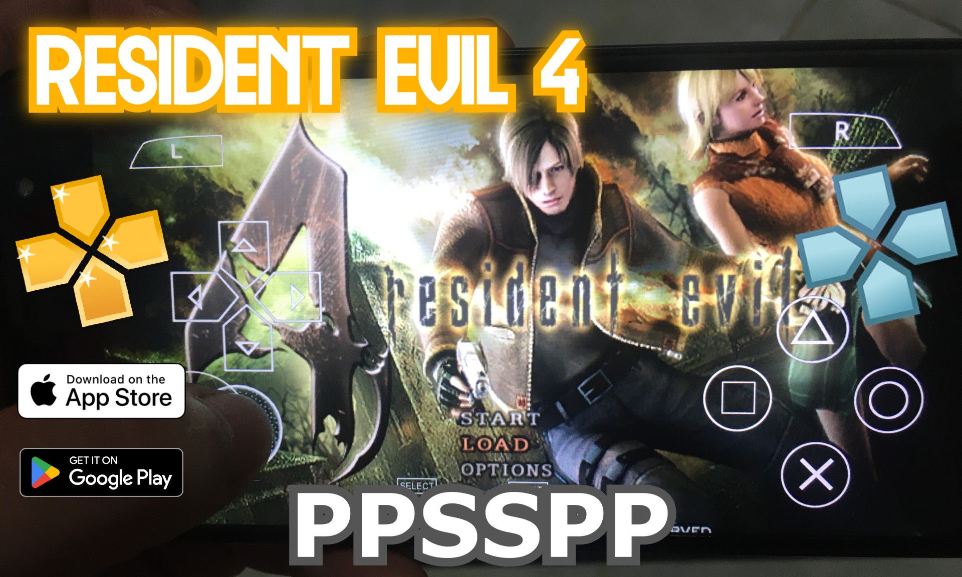 TẢI RESIDENT EVIL 4 PPSSPP TRÊN ĐIỆN THOẠI