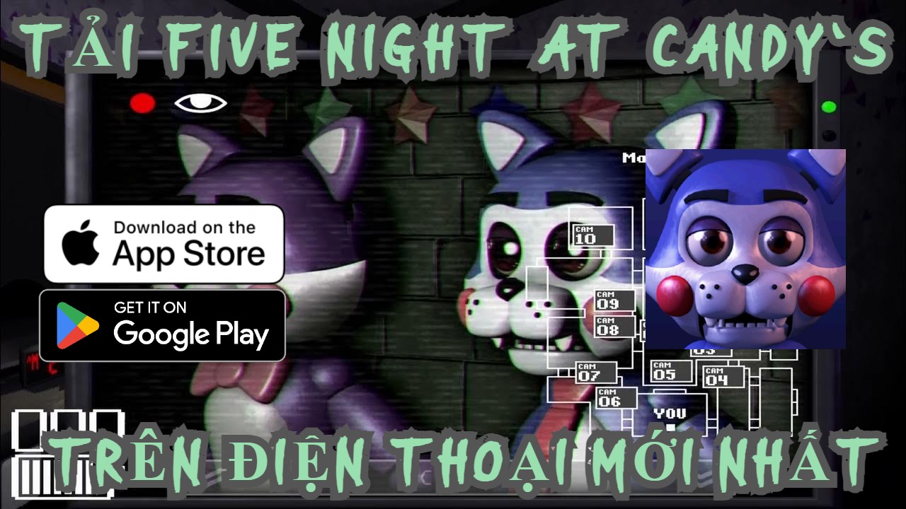 Five Nights at Candy’s Chơi Trên Điện Thoại Mới Nhất
