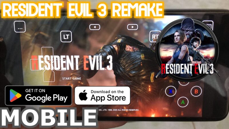 RESIDENT EVIL 3 REMAKE TRÊN ĐIỆN THOẠI