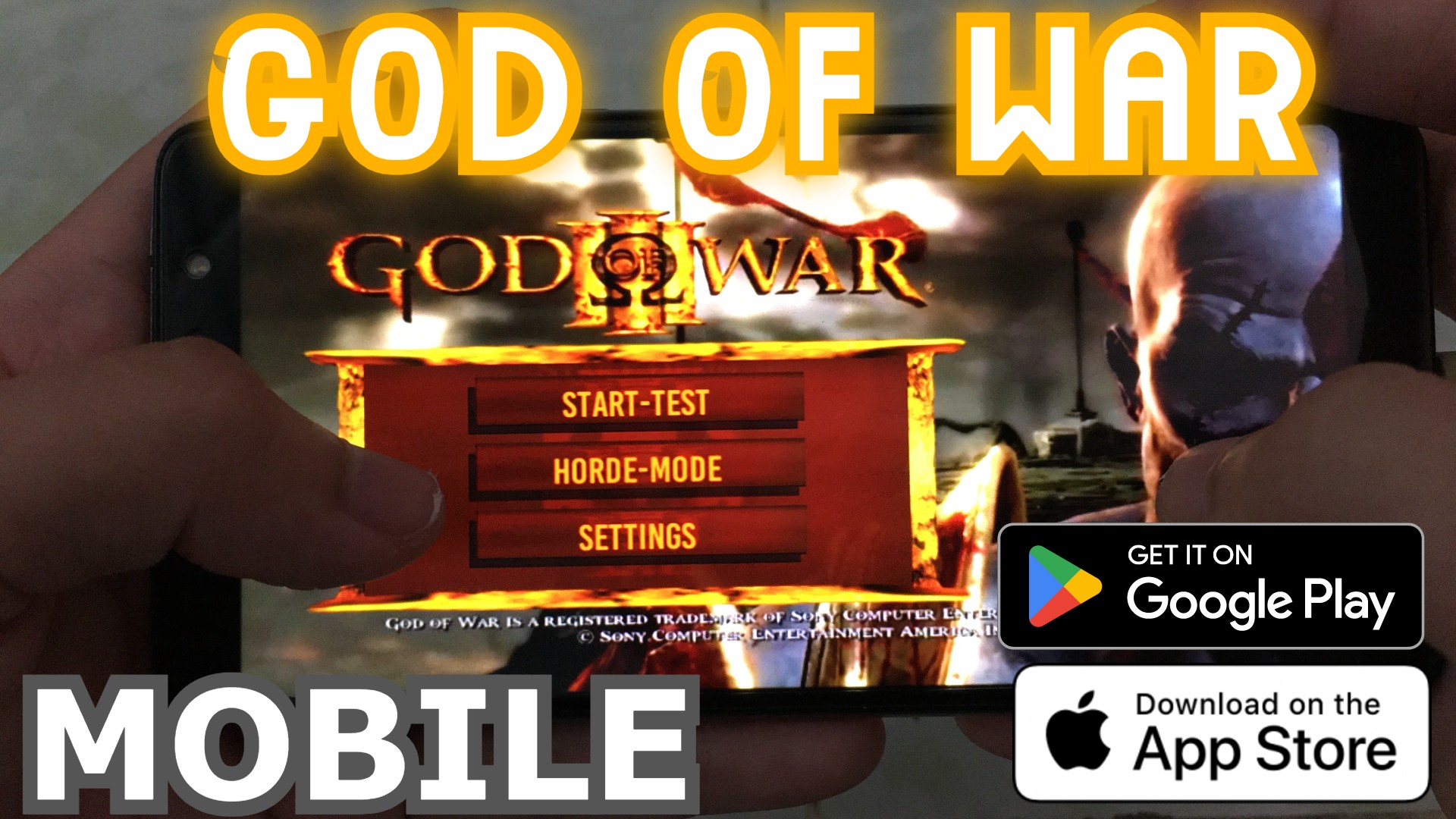 TẢI GOD OF WAR MOBILE TRÊN ĐIỆN THOẠI