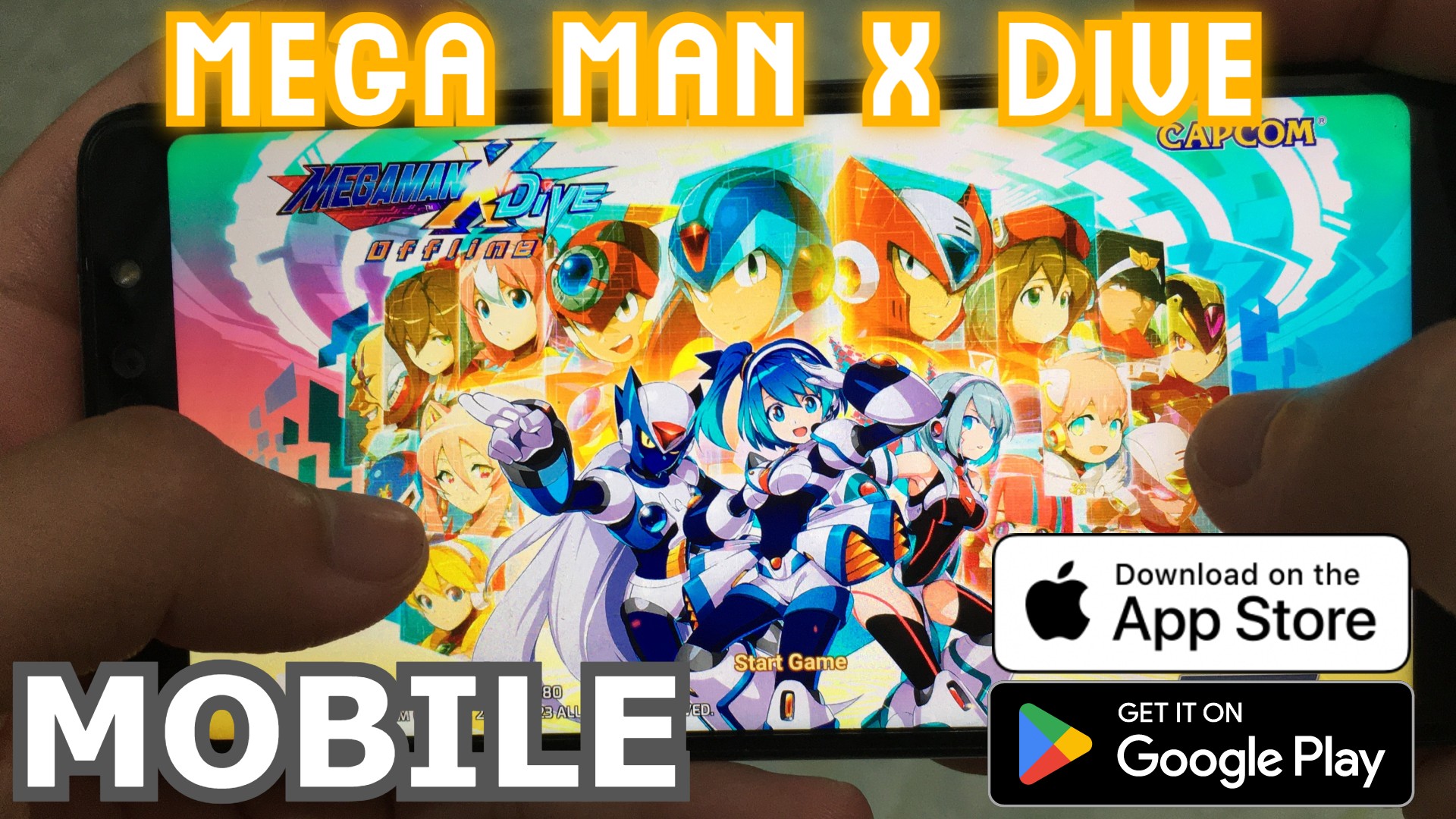 TẢI MEGA MAN X DiVE TRÊN ĐIỆN THOẠI