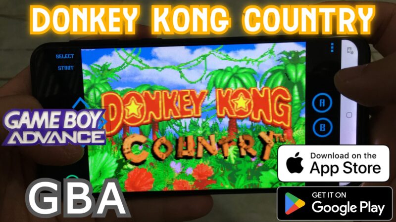 TẢI DONKEY KONG COUNTRY ( GBA ) TRÊN ĐIỆN THOẠI