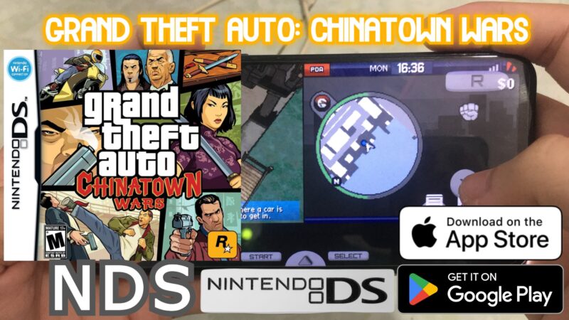 TẢI GTA: CHINATOWN WARS (NDS) TRÊN ĐIỆN THOẠI