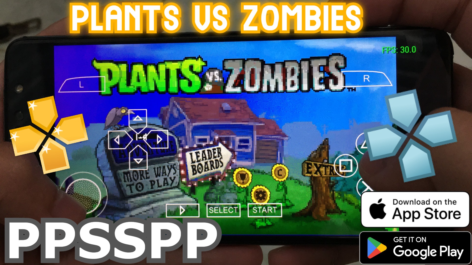 Plants vs Zombies PSP Edition Chơi Trên Điện Thoại