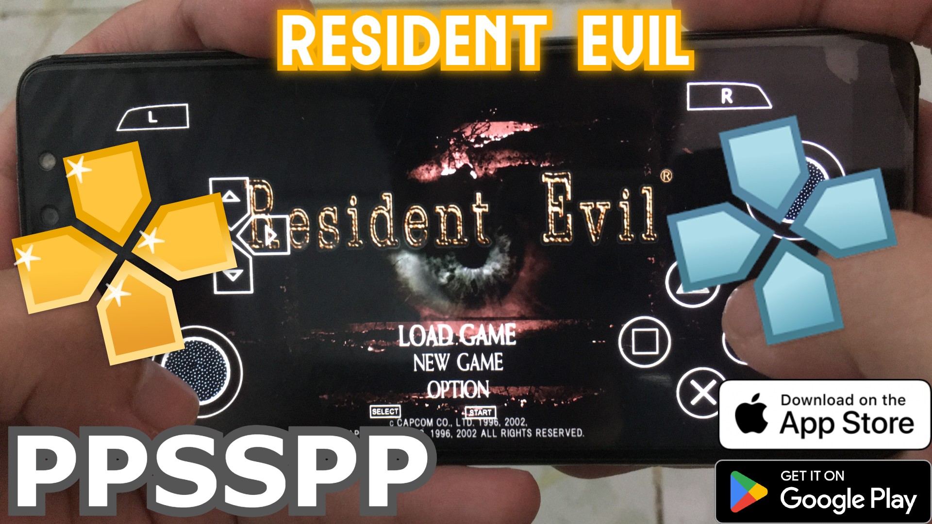 Resident Evil PPSSPP Chơi Trên Điện Thoại