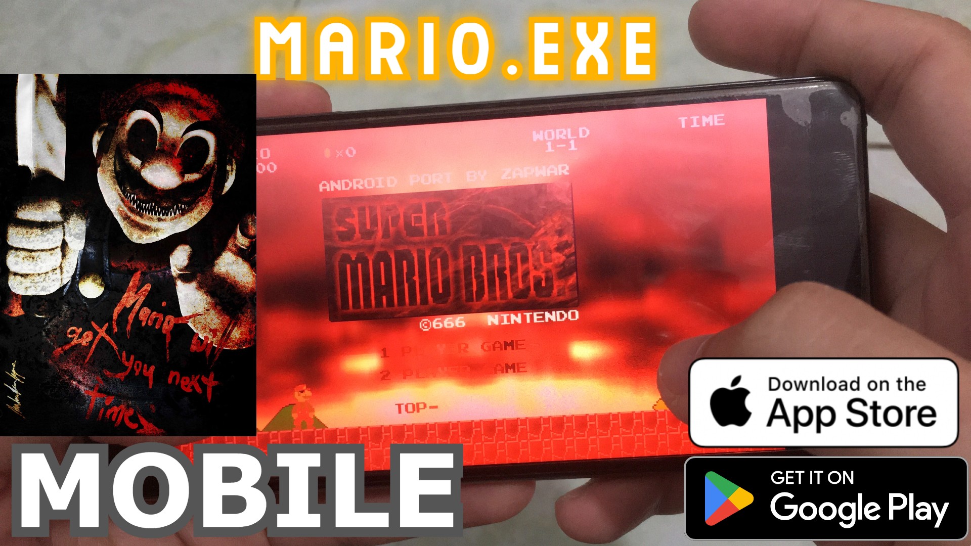 Mario.exe Tải Trên Điện Thoại Mới Nhất
