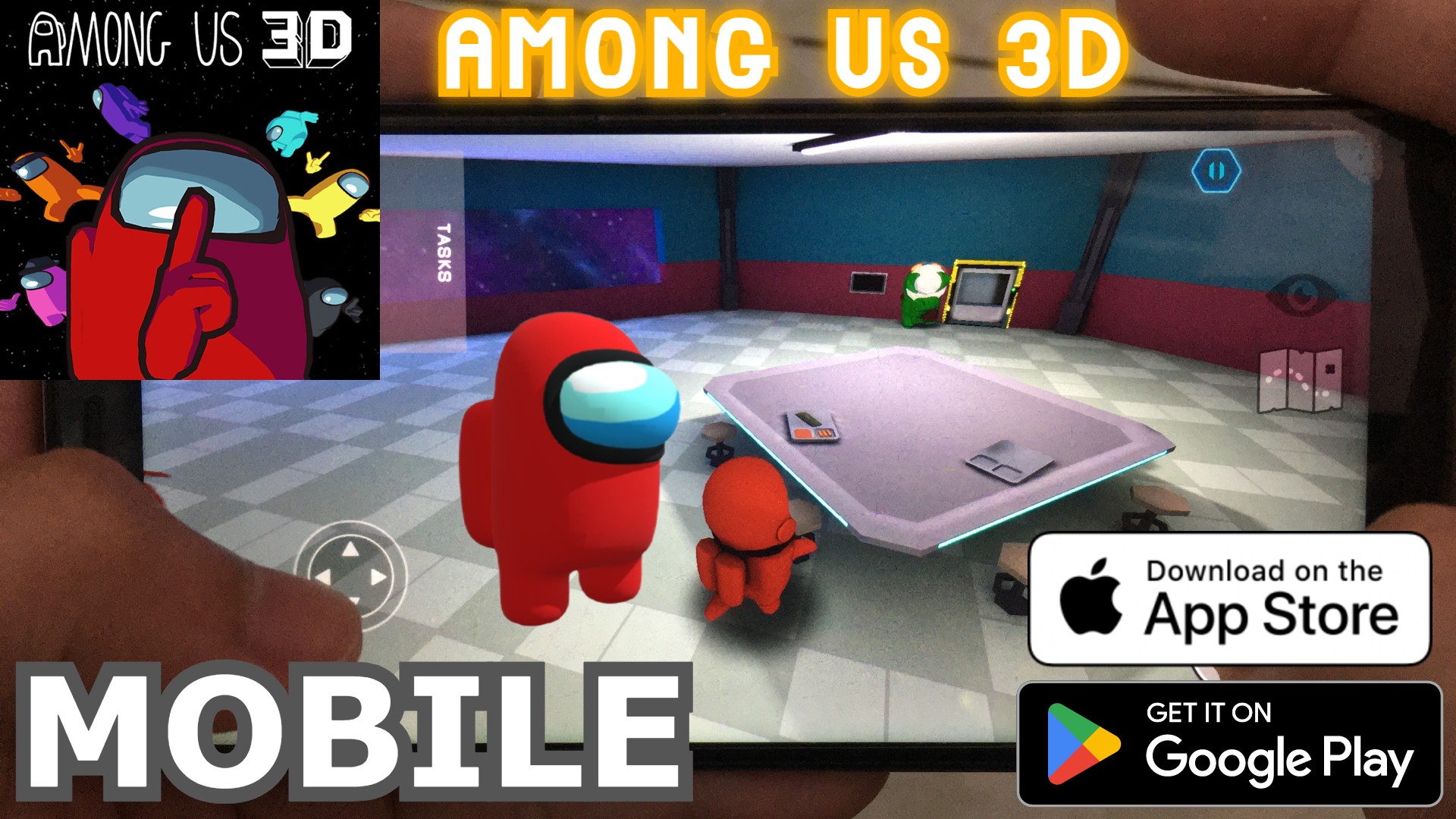 Among Us 3D Tải Trên Điện Thoại Mới Nhất