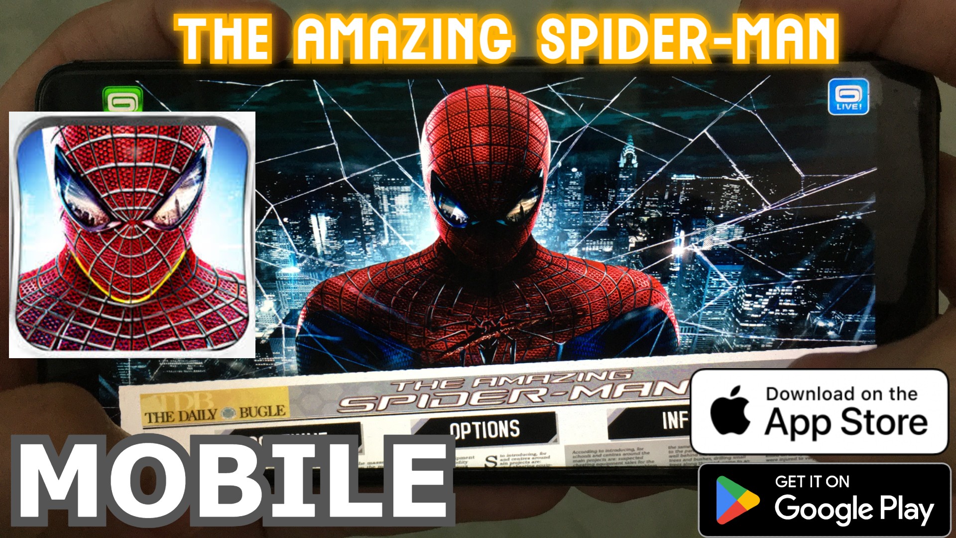 Tải The Amazing Spider Man Trên Điện Thoại