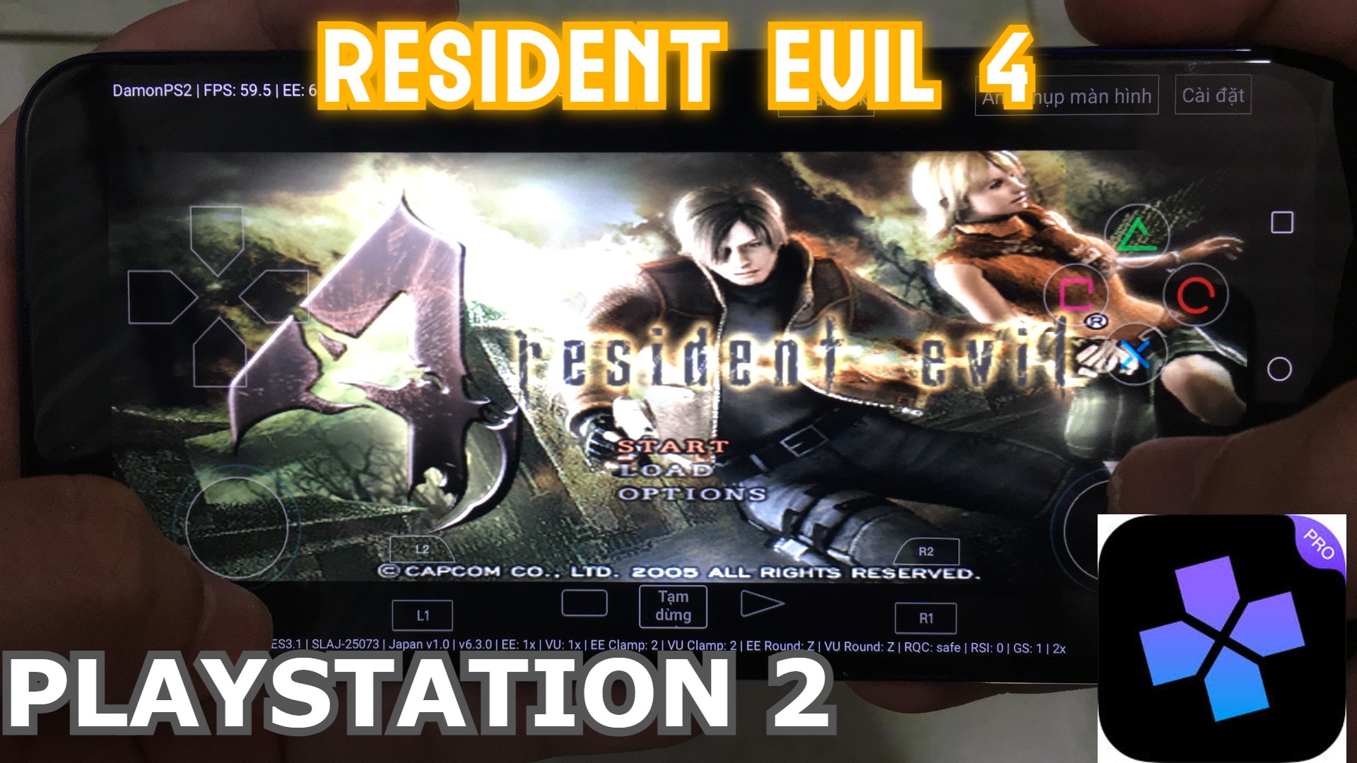 Residen Evil 4 Playstation 2 Chơi Trên Điện Thoại