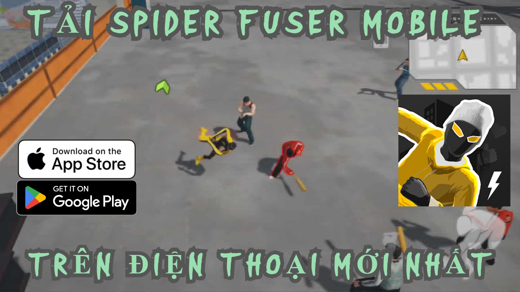 Spider Fuser Hero Simulator Trên Điện Thoại